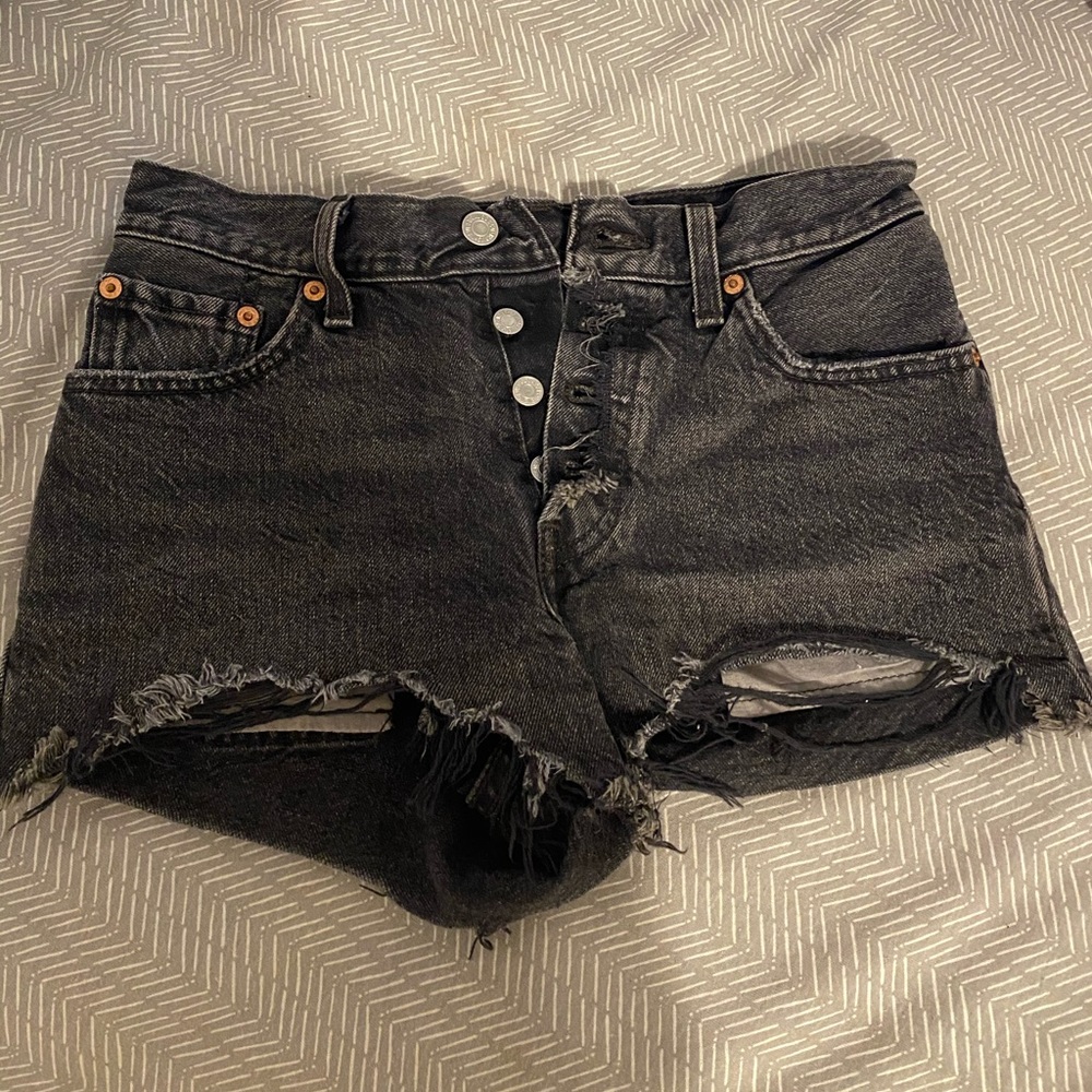 Black Levi Shorts